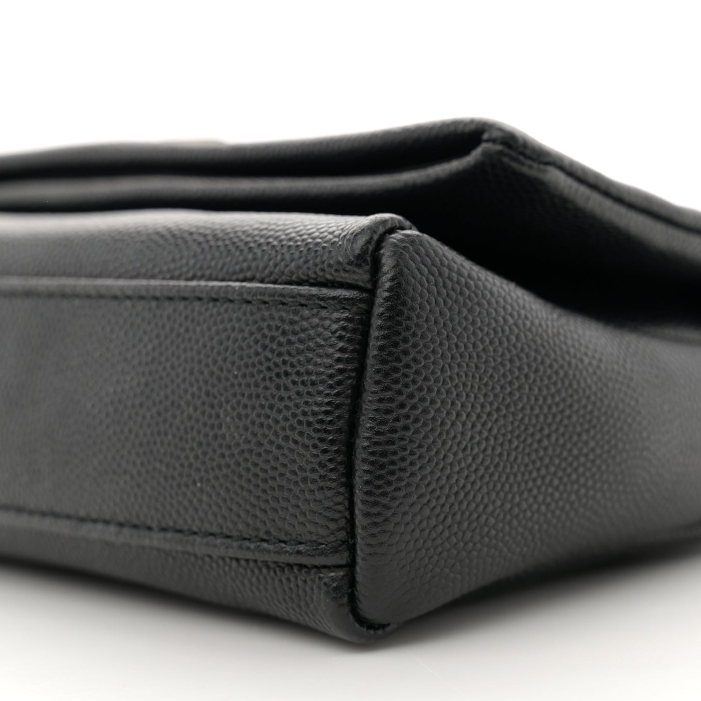 Grain De Poudre Monogram Toy West Hollywood Fold-Over Bag Black