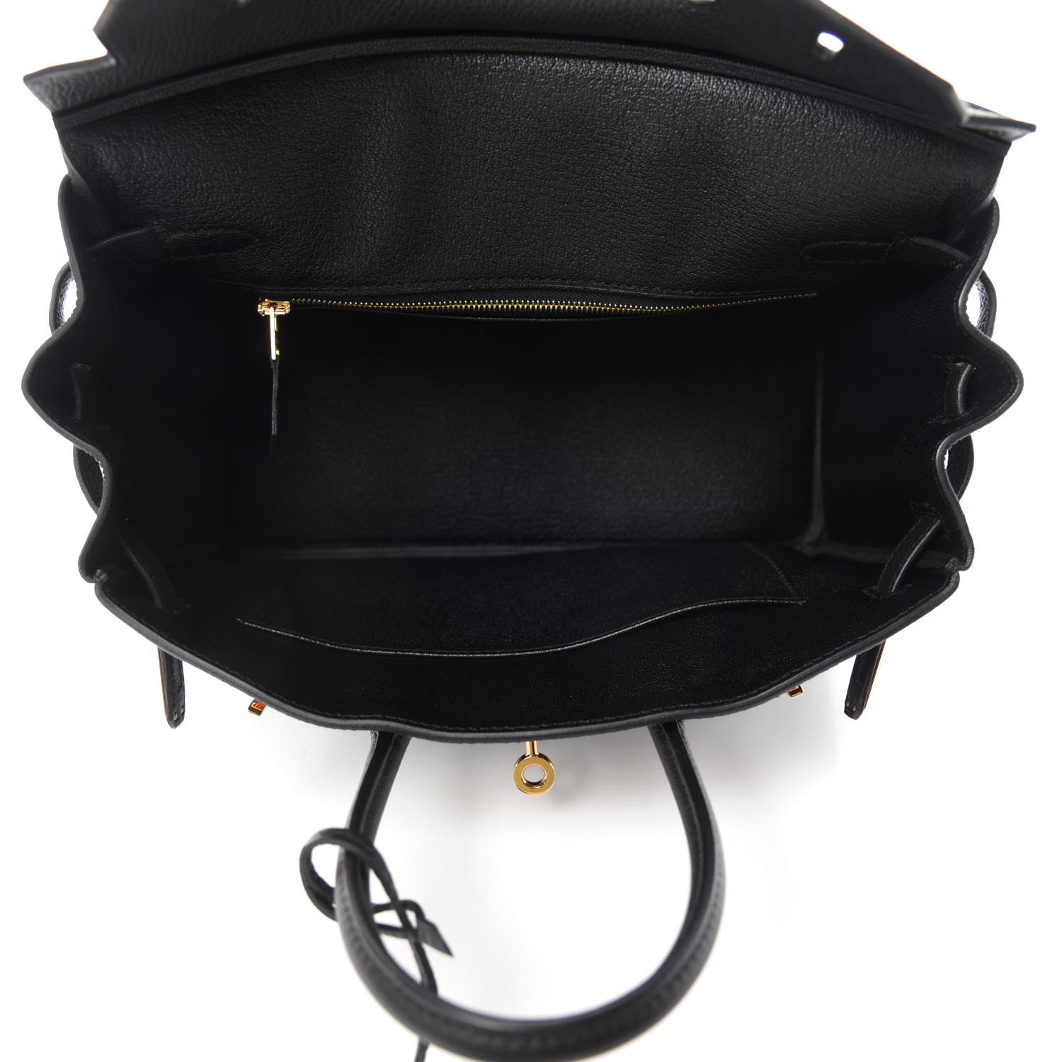 Hermes Togo Birkin 25 Black 5 of 11