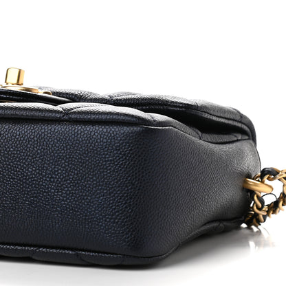 Chanel Iridescent Caviar Quilted Mini My Perfect Flap Black 9 of 9