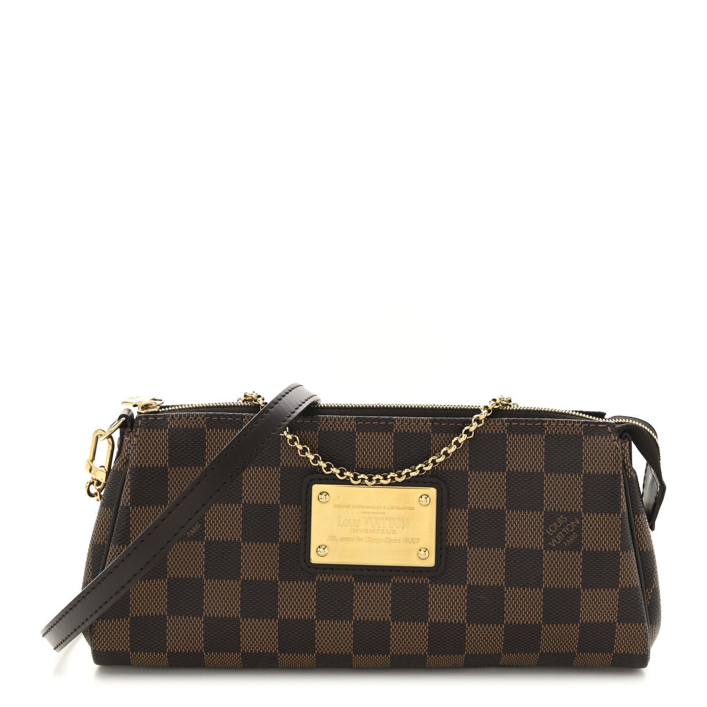 Damier Ebene Eva Clutch