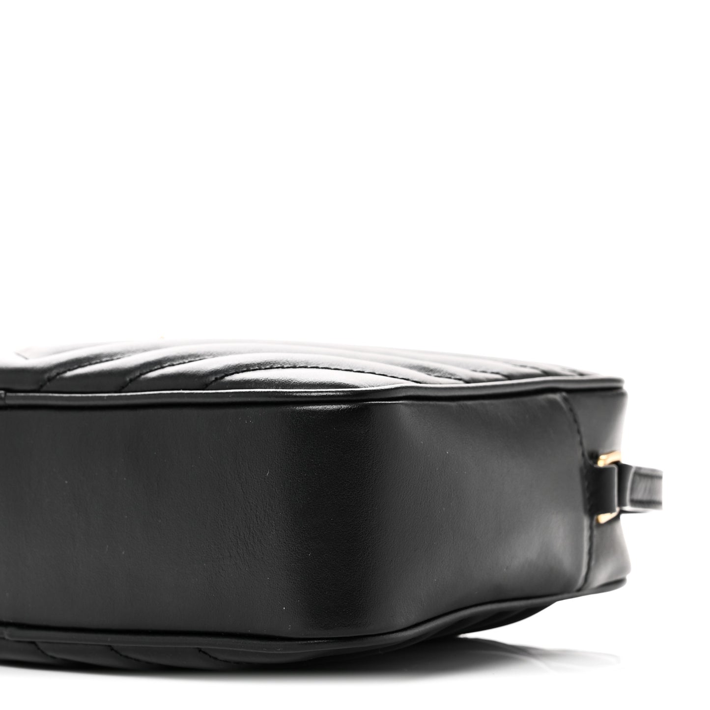 Calfskin Matelasse Monogram Lou Camera Bag Black