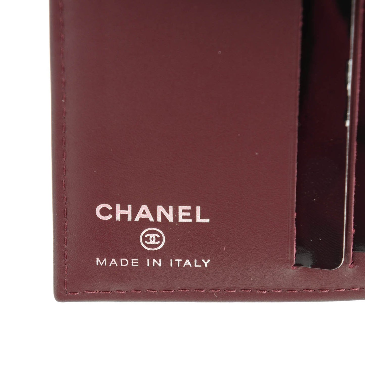 Caviar Quilted Card Holder Wallet Black