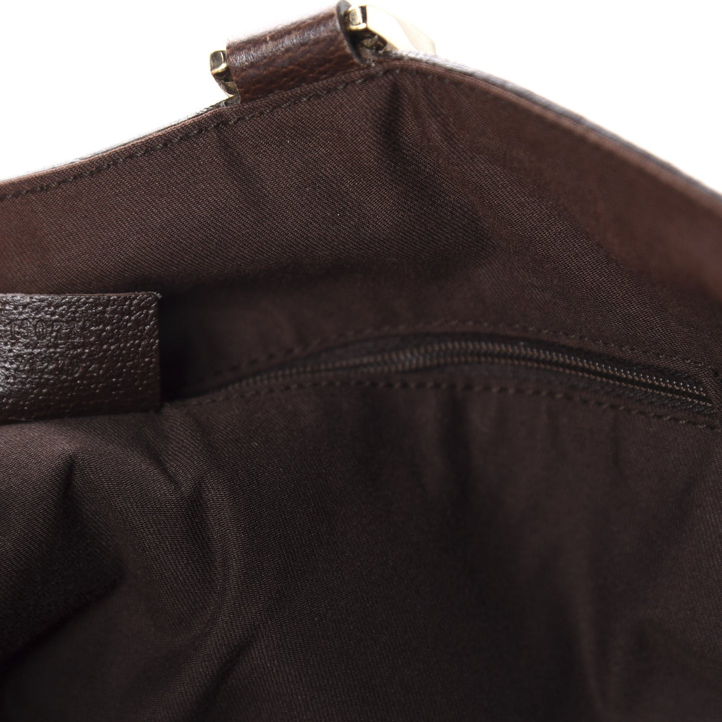 Monogram Abbey Tote Dark Brown
