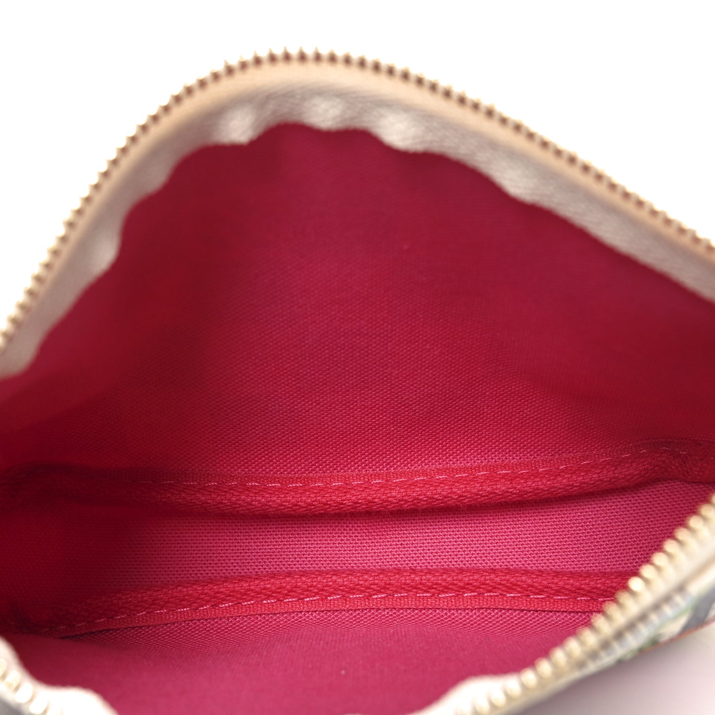 Damier Azur 2021 Christmas Animation Hollywood Mini Pochette Accessories Fuchsia