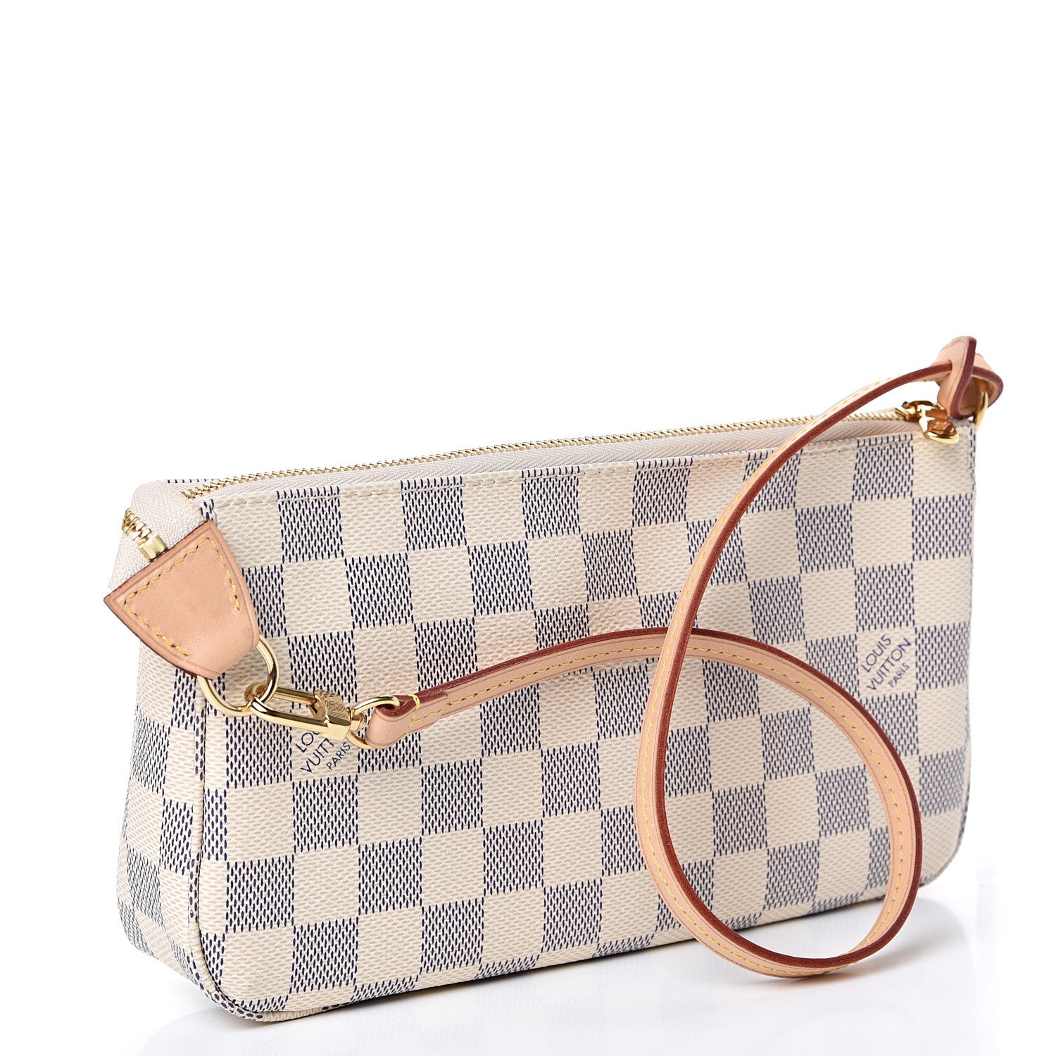 Louis Vuitton Damier Azur Pochette Accessories NM 2 of 9