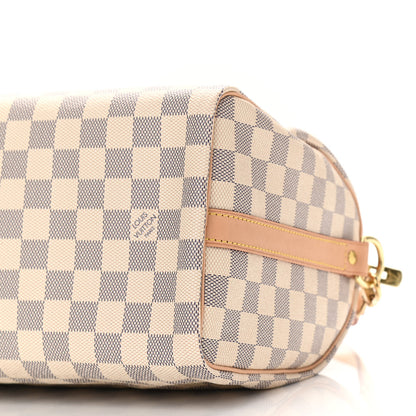 Louis Vuitton Damier Azur Speedy Bandouliere 25 10 of 12