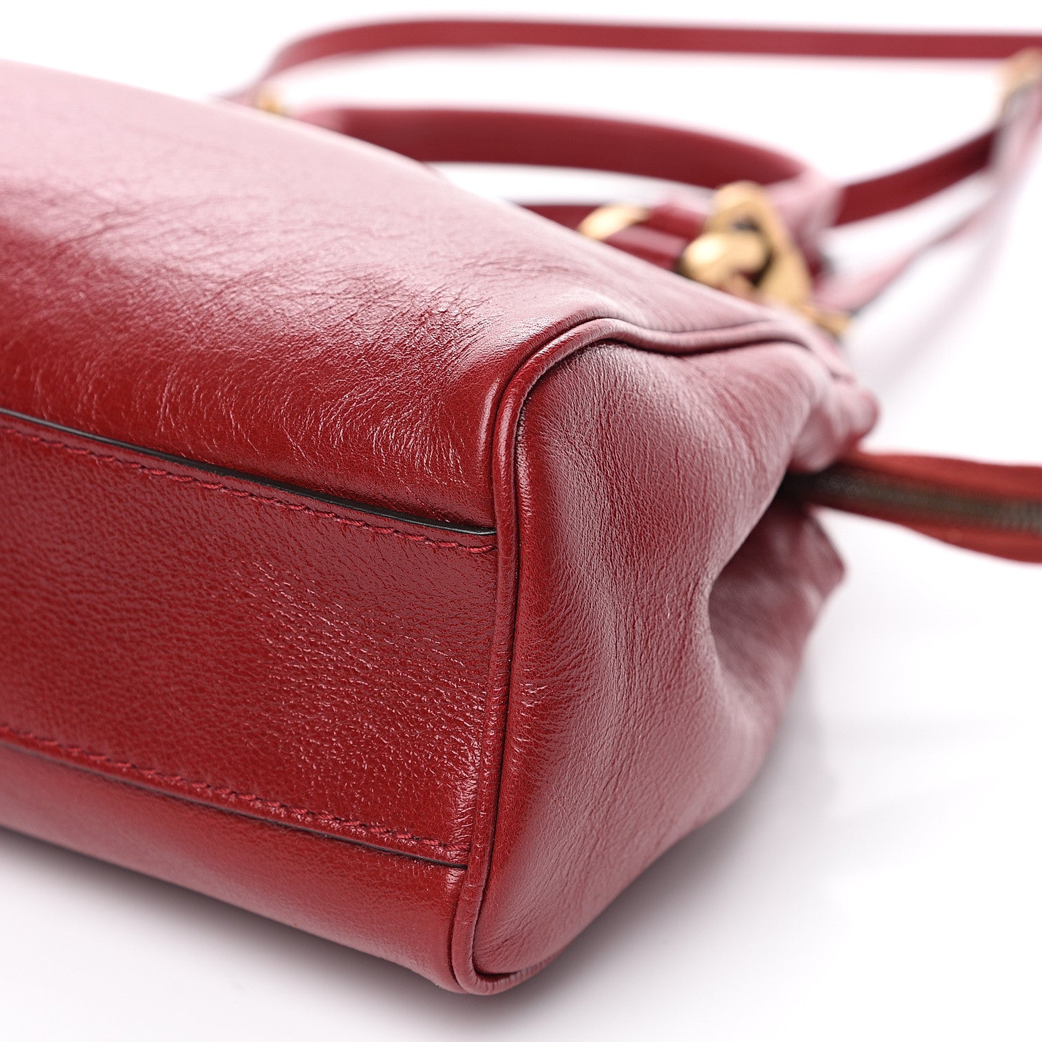 Gucci Piuma Lux Energy Medium Re(Belle) Top Handle Bag Romantic Cerise 8 of 8