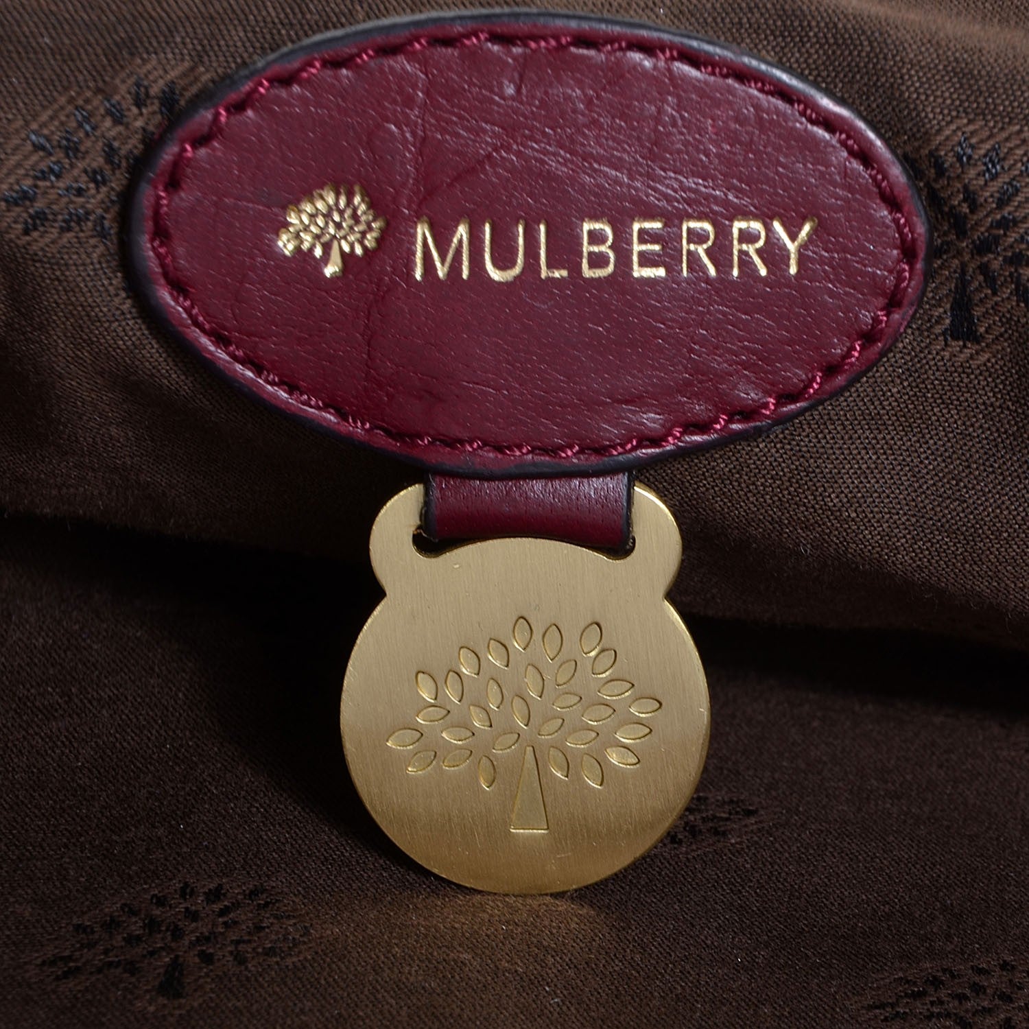 Mulberry Soft Buffalo Leather Oversized Alexa Conker 7 of 12