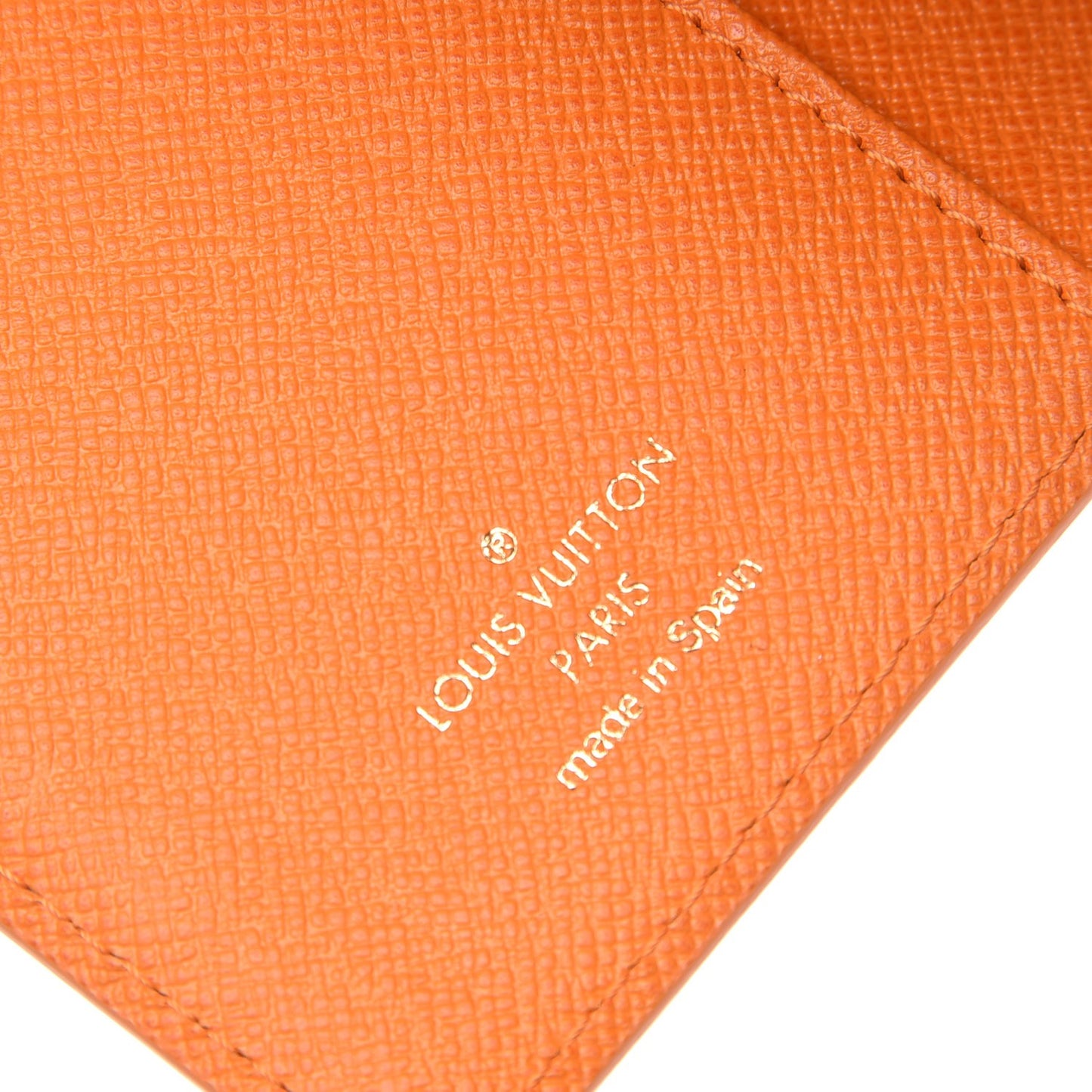 Epi Small Ring Agenda Cover Mandarin