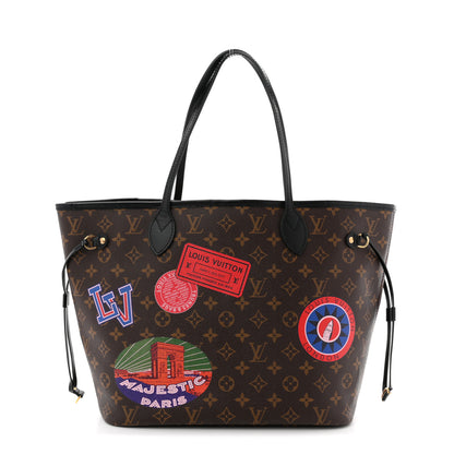 Louis Vuitton Monogram My LV World Tour Neverfull MM 1 of 10