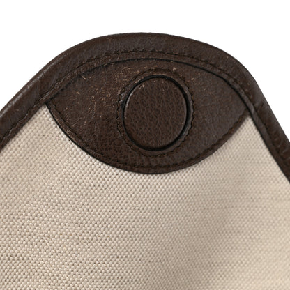 Gucci GG Supreme Monogram Web Medium Neo Vintage Flap Messenger Bag Beige New Acero 11 of 14