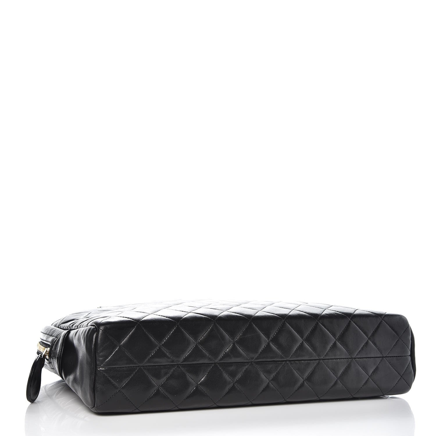 Chanel Lambskin Quilted Shoulder Bag Black 4 of 9