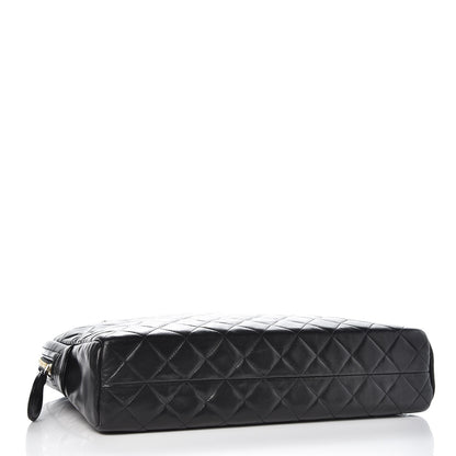 Chanel Lambskin Quilted Shoulder Bag Black 4 of 9