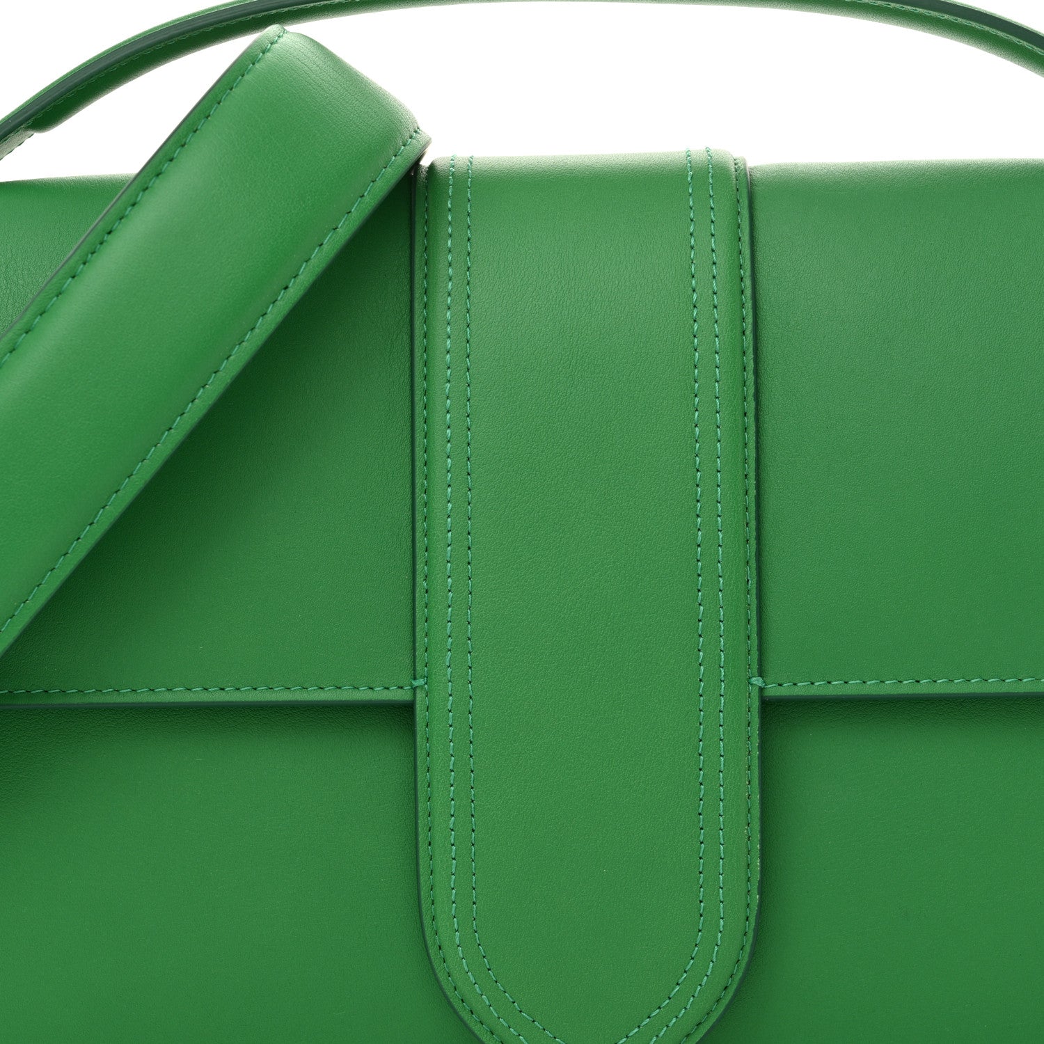 Jacquemus Smooth Calfskin Le Bambinou Green 7 of 10