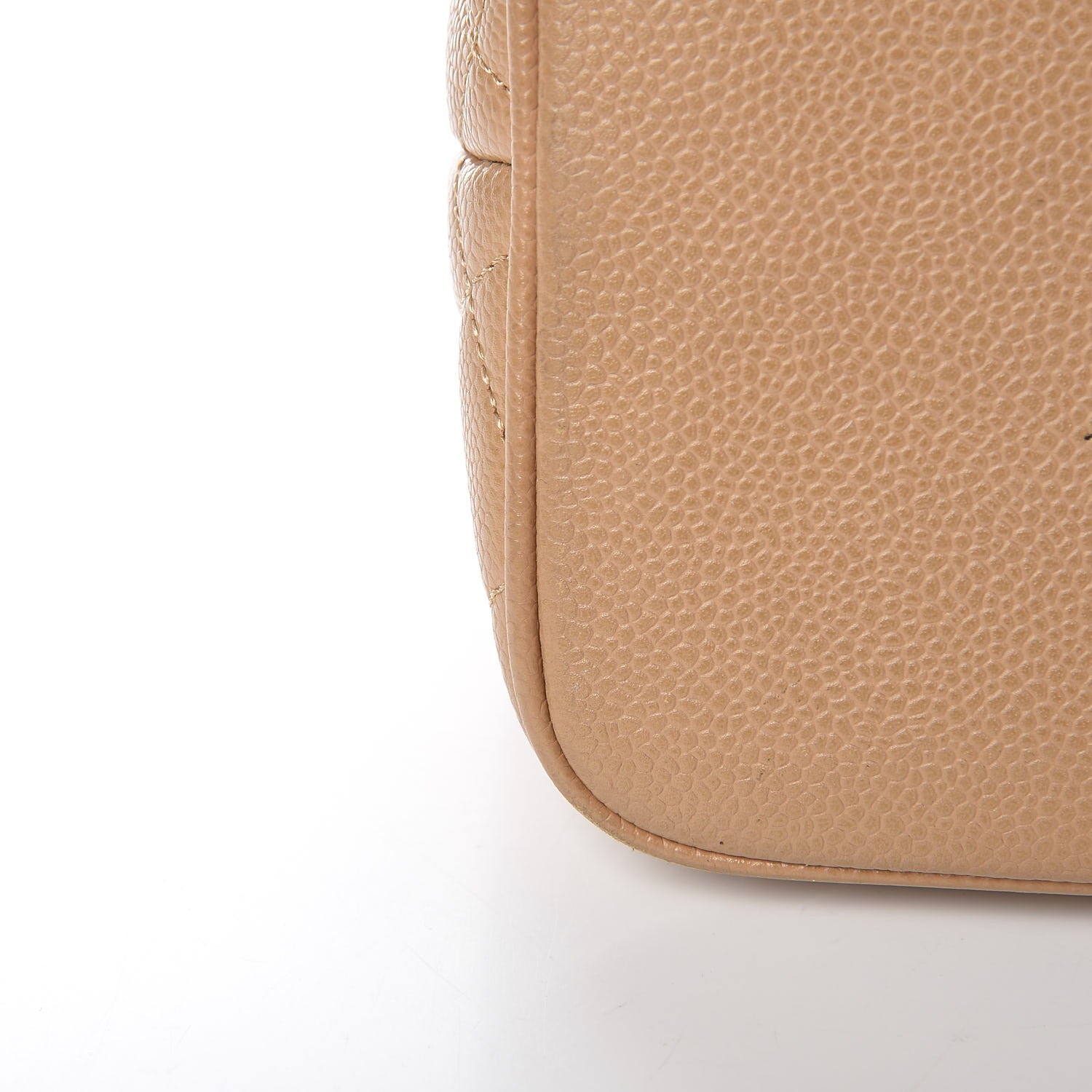 Chanel Caviar Quilted Medallion Tote Beige 11 of 14