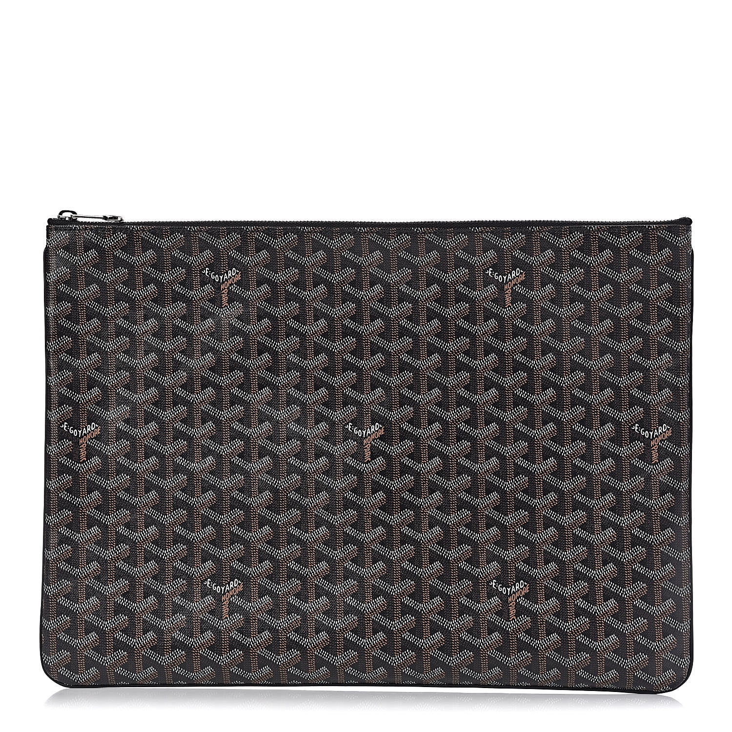 Goyard Goyardine Senat Pochette GM Black 1 of 8