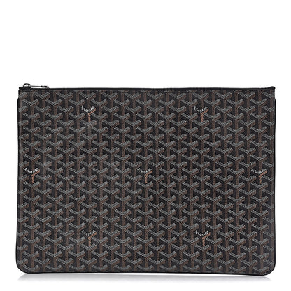 Goyard Goyardine Senat Pochette GM Black 1 of 8