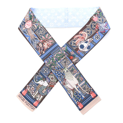 Louis Vuitton Silk Monogram LV Wonderland Bandeau 1 of 3