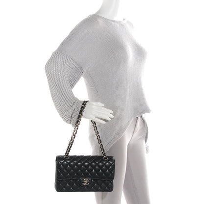 Chanel Caviar Quilted Medium Double Flap Black 2 of 8