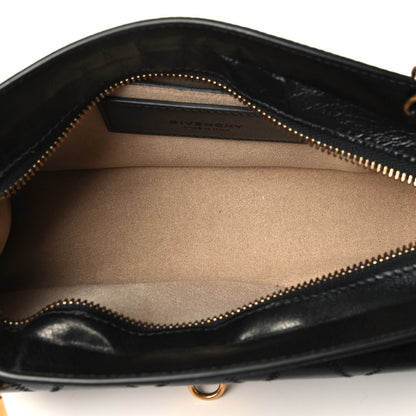Givenchy Goatskin Diamond Quilted Pocket Crossbody Black 4 of 4