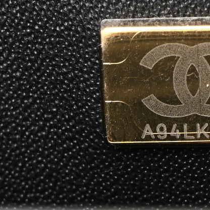Chanel Lambskin Quilted Mini Top Handle Rectangular Flap Black 7 of 10
