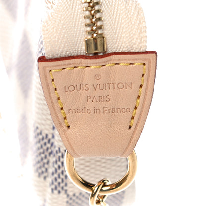 Louis Vuitton Damier Azur Mini Pochette Accessories 7 of 11