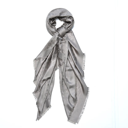 Louis Vuitton Silk Wool Monogram Shawl Verone 1 of 4