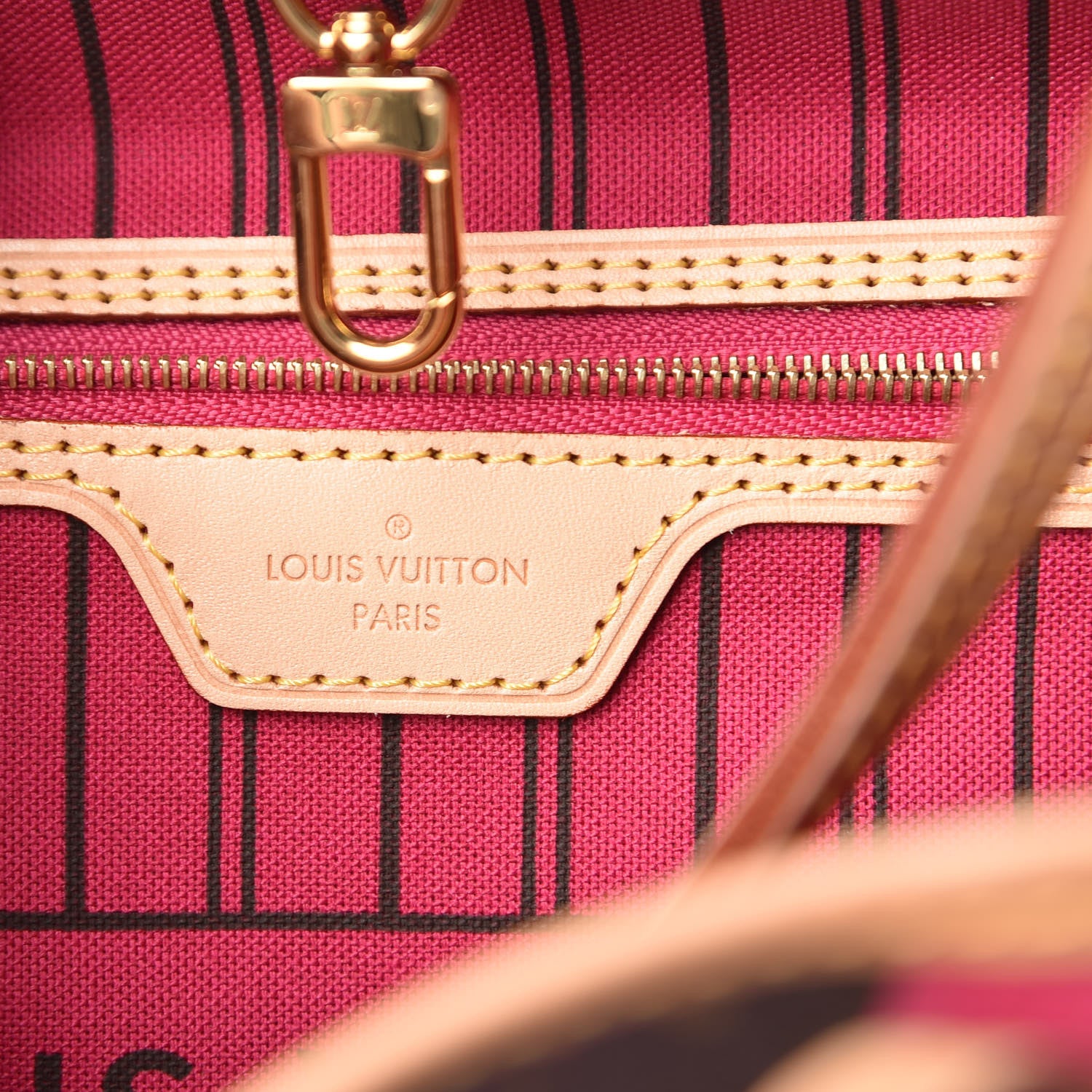 Louis Vuitton Monogram Hawaii V Neverfull MM Hot Pink 8 of 14