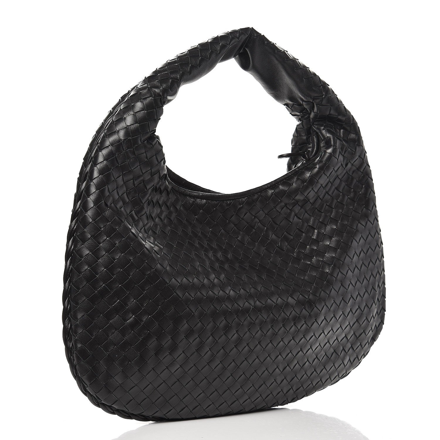 Bottega Veneta Nappa Intrecciato Medium Veneta Hobo Black 3 of 8