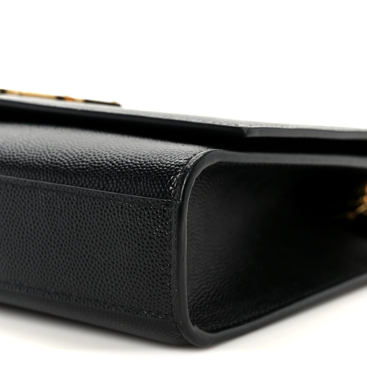 Grain De Poudre Medium Classic Monogram Kate Satchel Black Black