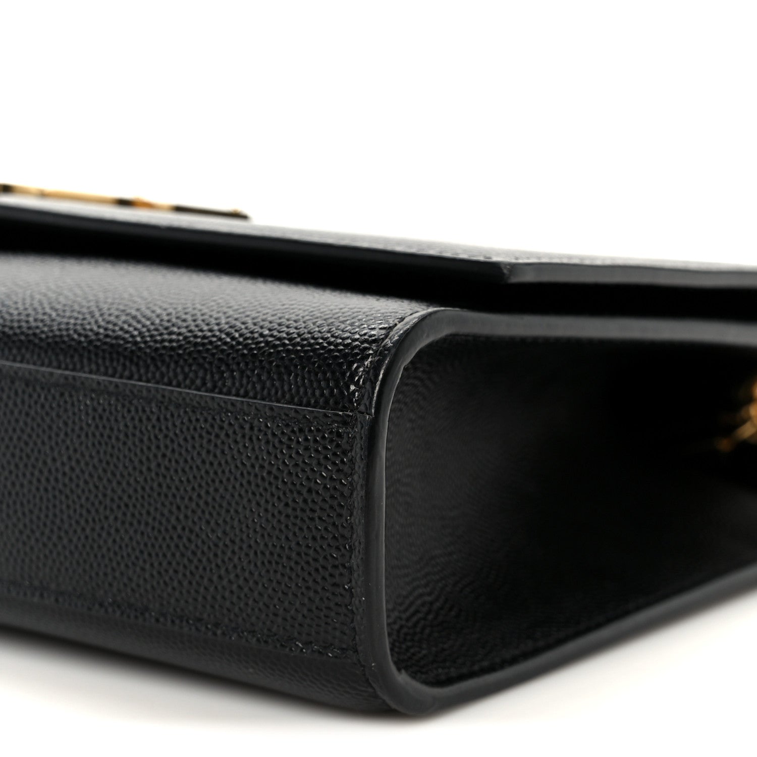 Saint Laurent Grain De Poudre Medium Classic Monogram Kate Satchel Black Black 11 of 11