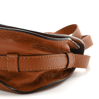 Chloe Calfskin Mini Marcie Round Crossbody Bag Tan 10 of 10