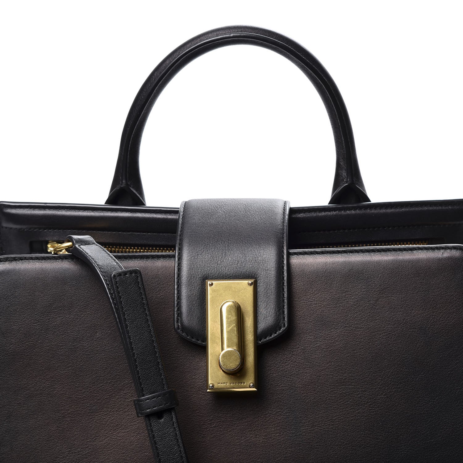 Marc Jacobs Calfskin Small West End Top Handle Bag Black 10 of 10