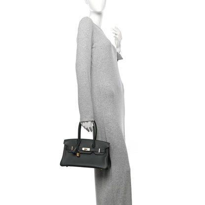 Hermes Evercolor Shoulder Birkin Light 29 Vert Mangrove 2 of 11