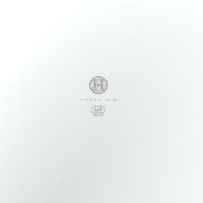 Hermes Porcelain Mosaique au 24 Platine Tart Platter 4 of 5