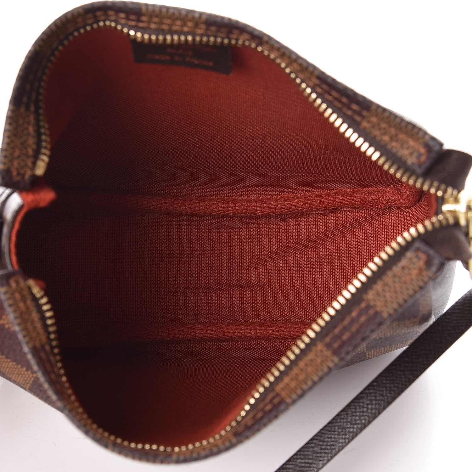 Louis Vuitton Damier Ebene Trousse Make Up Bag Pochette 7 of 9