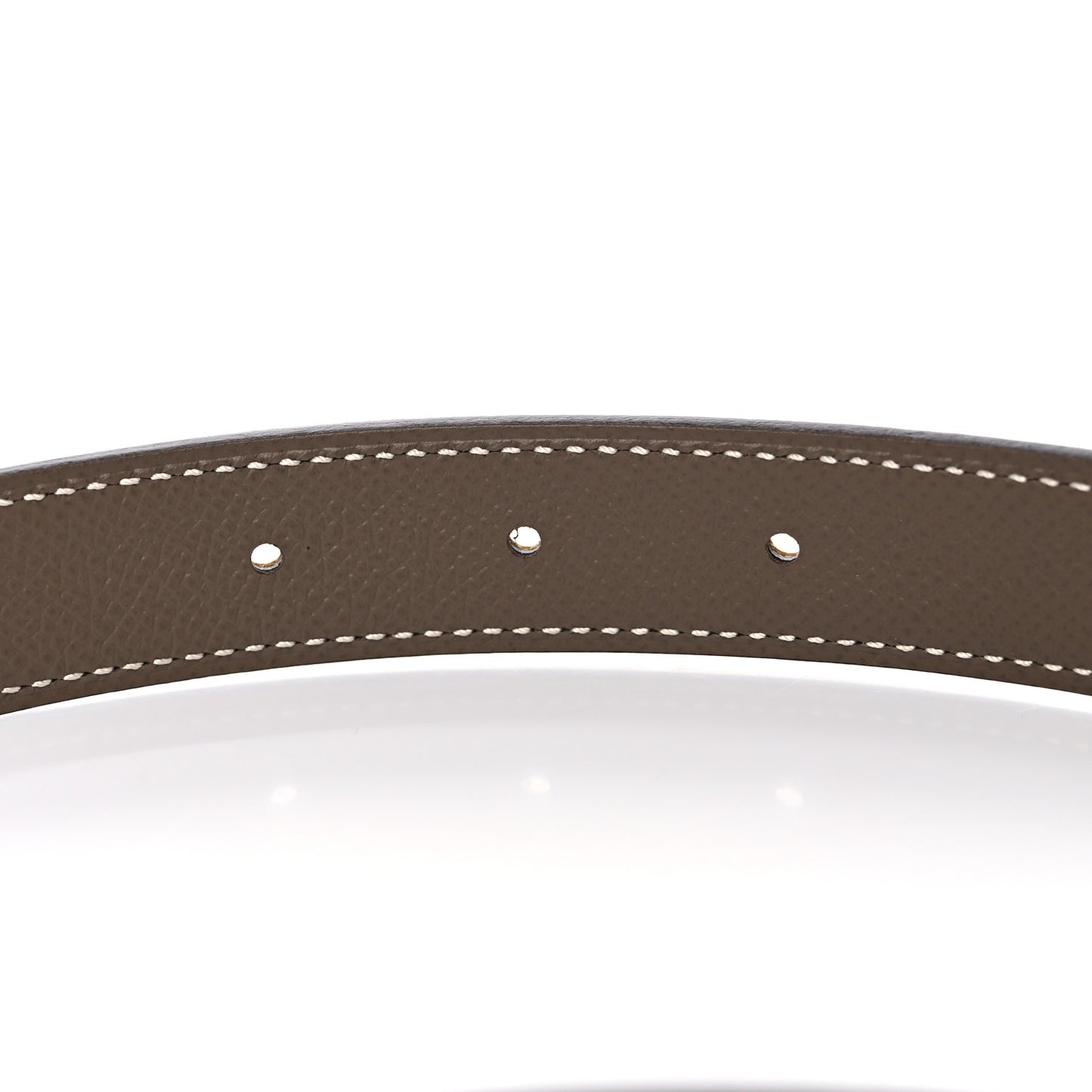 Epsom Swift 24mm H Belt 75 Etoupe Jaune Ambre