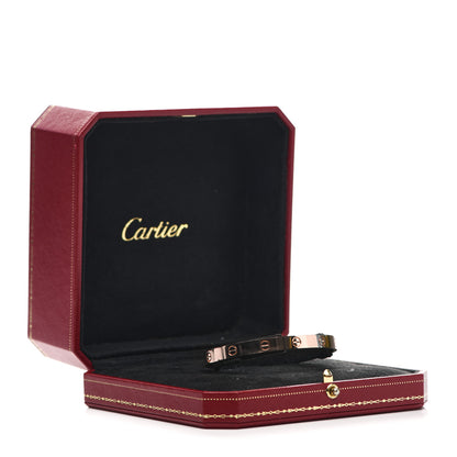 Cartier 18K Pink Gold LOVE Cuff Bracelet 18 5 of 5