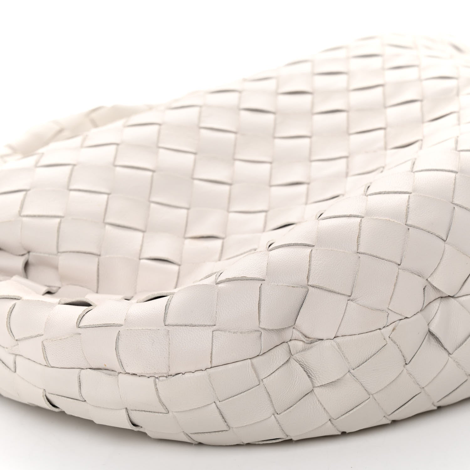 Bottega Veneta Nappa Intrecciato Teen Jodie Hobo White 8 of 9