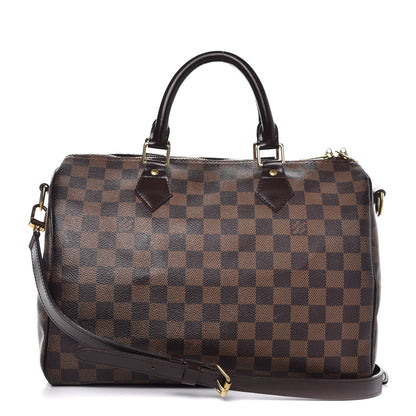 Louis Vuitton Damier Ebene Speedy Bandouliere 30 1 of 9