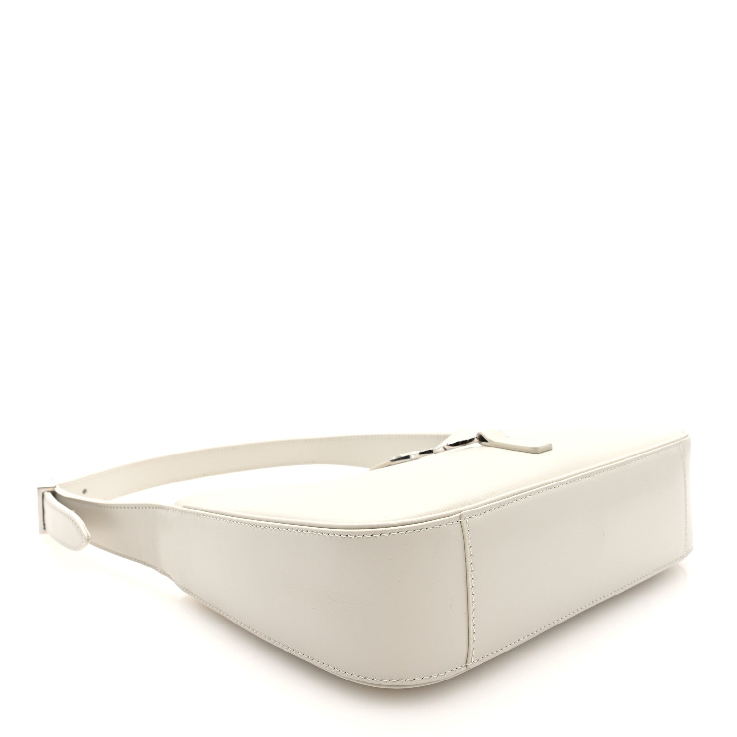 Saint Laurent Smooth Calfskin Le 5 A 7 Hobo Crema Soft 4 of 9