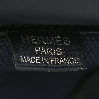 Hermes Goeland Toile Swift Cargo Birkin 35 Bleu Marine 6 of 13