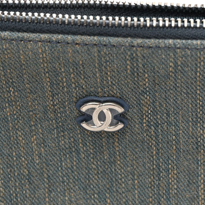 Chanel Denim Chanel 22 Removable Pouch Blue 6 of 6