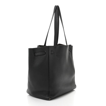 Celine Soft Grained Calfskin Medium Belt Cabas Phantom Medium Grey 3 of 13