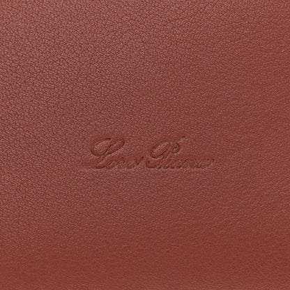 Loro Piana Smooth Calfskin Micro Bale Bag Deep Kummel 6 of 9
