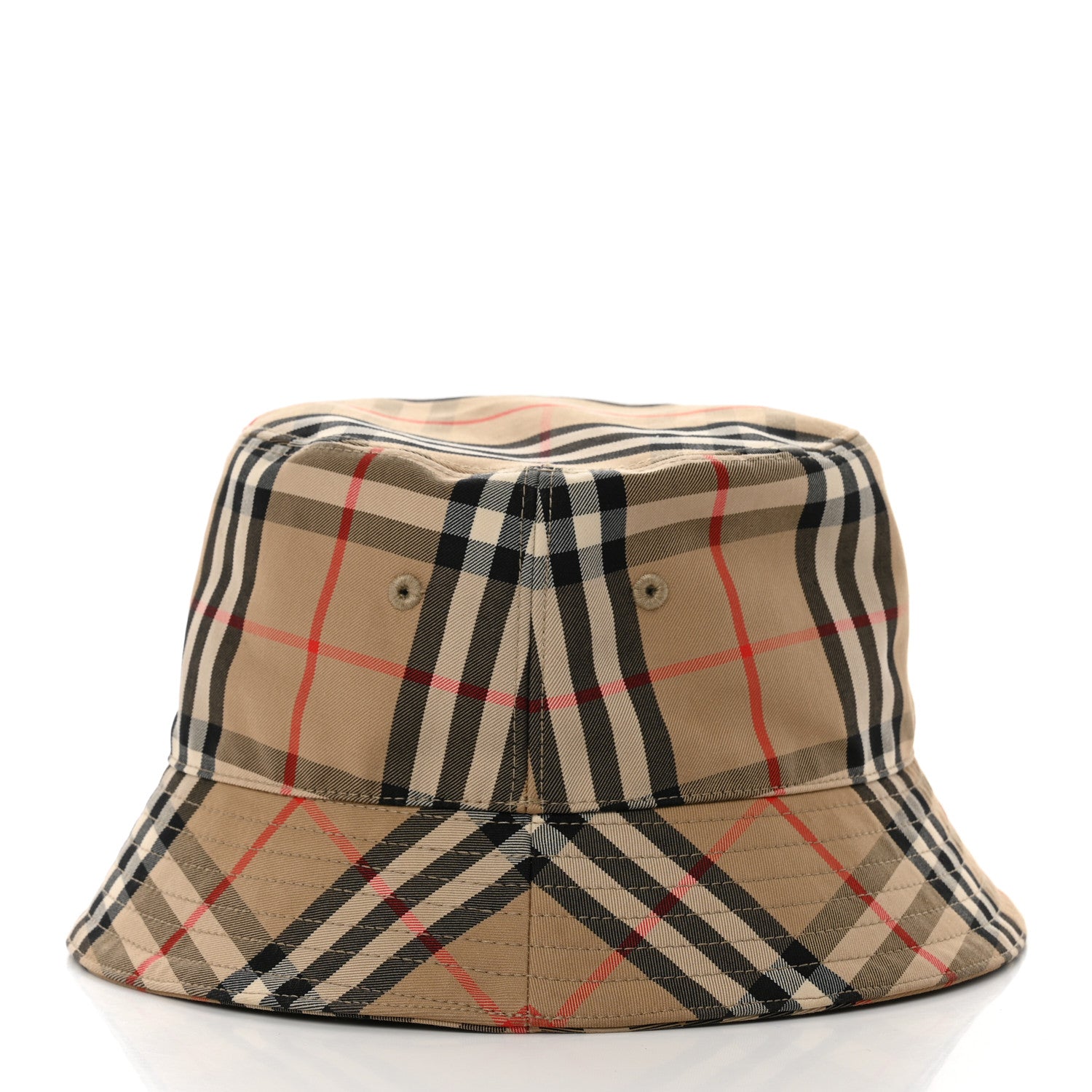 Burberry Technical Cotton Vintage Check Bucket Hat L Archive Beige 6 of 9
