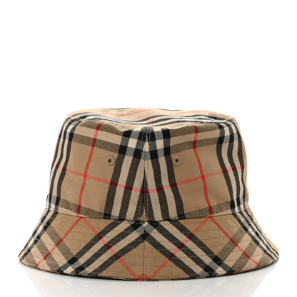 Burberry Technical Cotton Vintage Check Bucket Hat L Archive Beige 6 of 9
