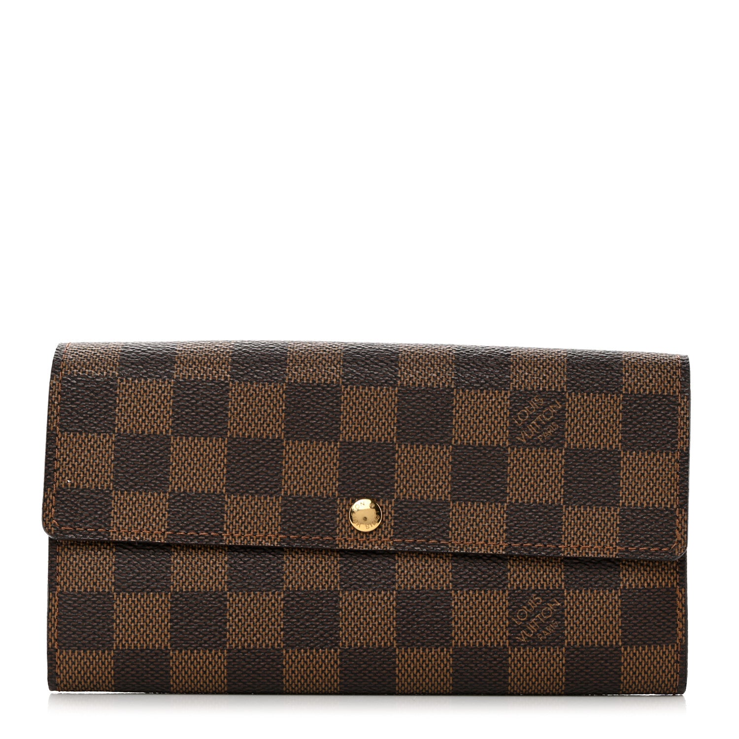 Louis Vuitton LOUIS VUITTON Damier Ebene Sarah Wallet 1 of 7