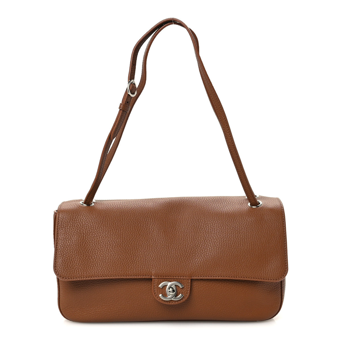 Chanel Grained Calfskin Small Souplissimo Maxi Flap Camel 1 of 11