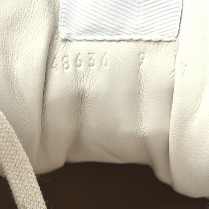 Gucci Calfskin Interlocking G Star Mens Rhyton Sneakers 9 Mystic White 9 of 10
